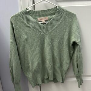Mint Green Plain Sweater